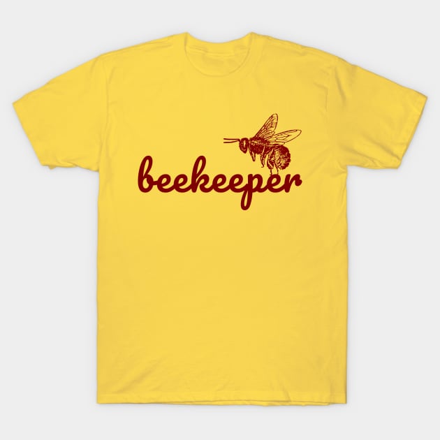 Beekeeper T-Shirt with Honey Bee T-Shirt by Clouds